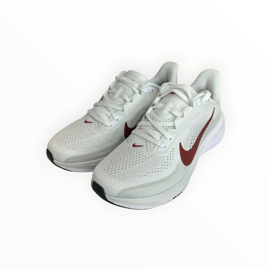 Nike NWT Air Zoom Pegasus 41 White Picante Red Sneakers Size 7.5