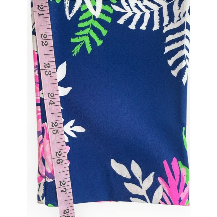 Lilly Pulitzer Luxletic Corso Ruffle Your Tailfeathers Golf Pants Size 6