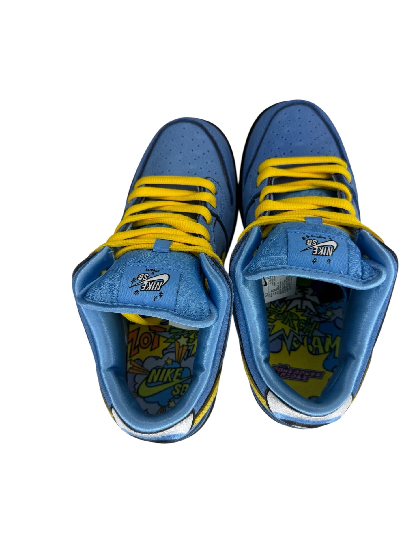 Nike SB Dunk Low Pro x Powerpuff Girls 'Bubbles' Dunk Low Sneakers Size 7
