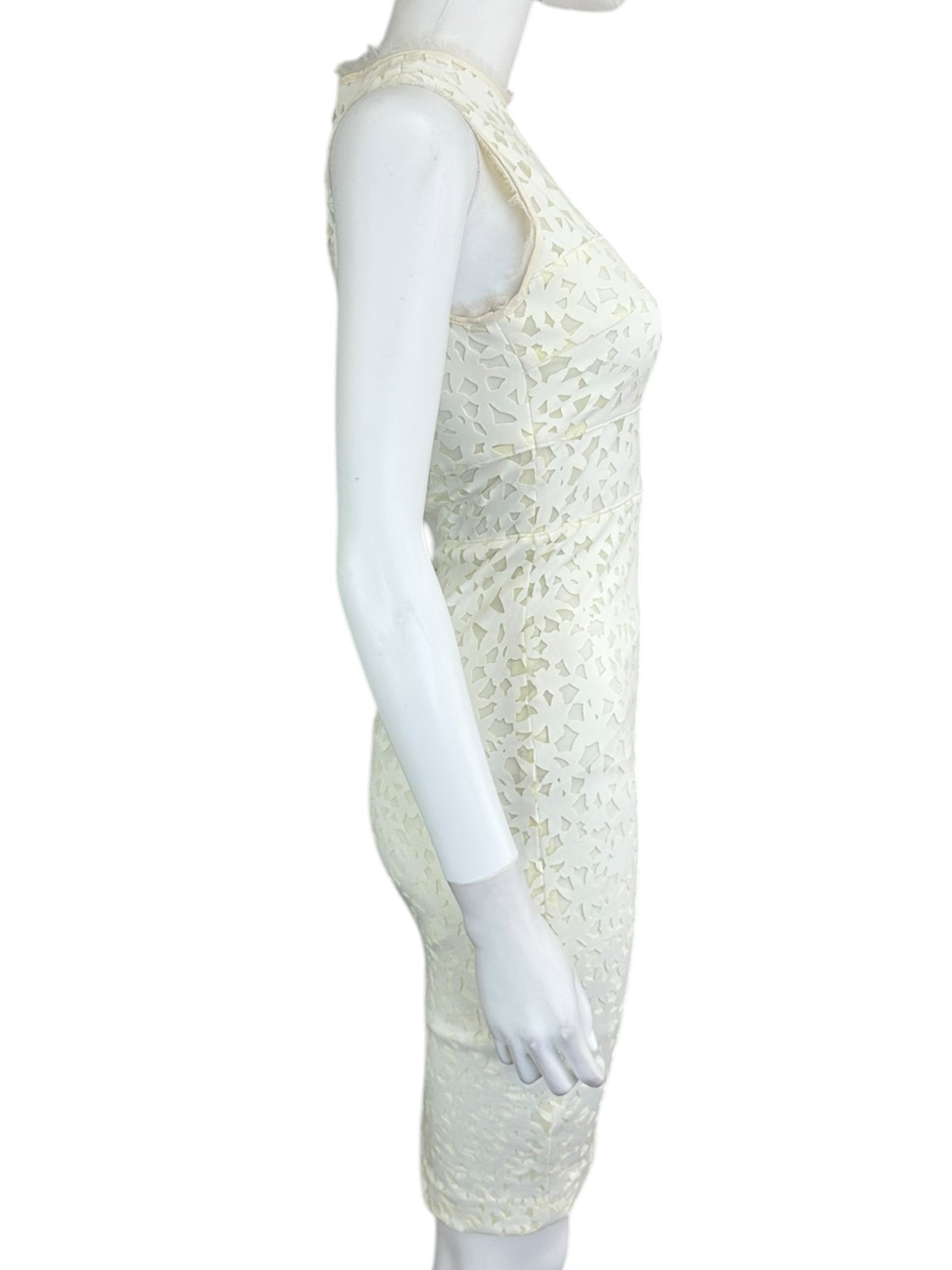 elizabeth and james White Mini Floral dress Size 0