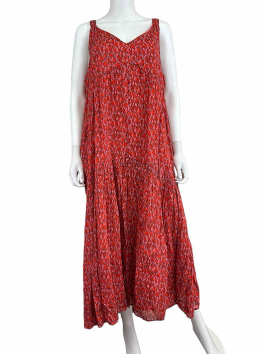 joie Red 100% Cotton Maxi Sundress Size XXL