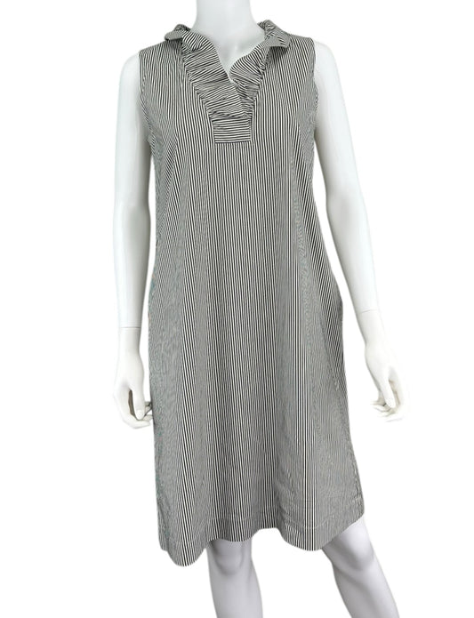 LAFAYETTE 148 NEW YORK Black And White Dress Size S