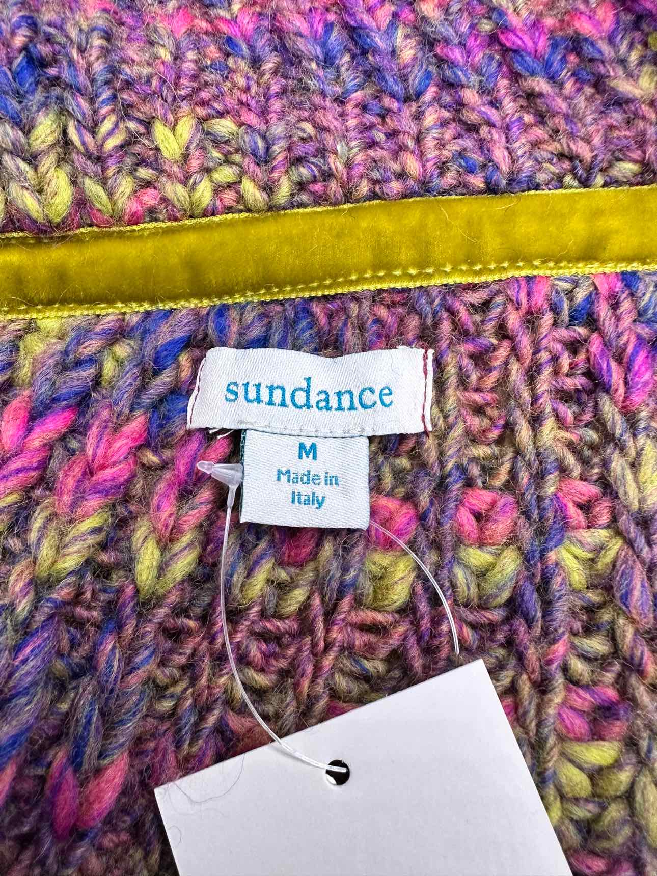 Sundance Multi-colored Wool Blend Duster Size M