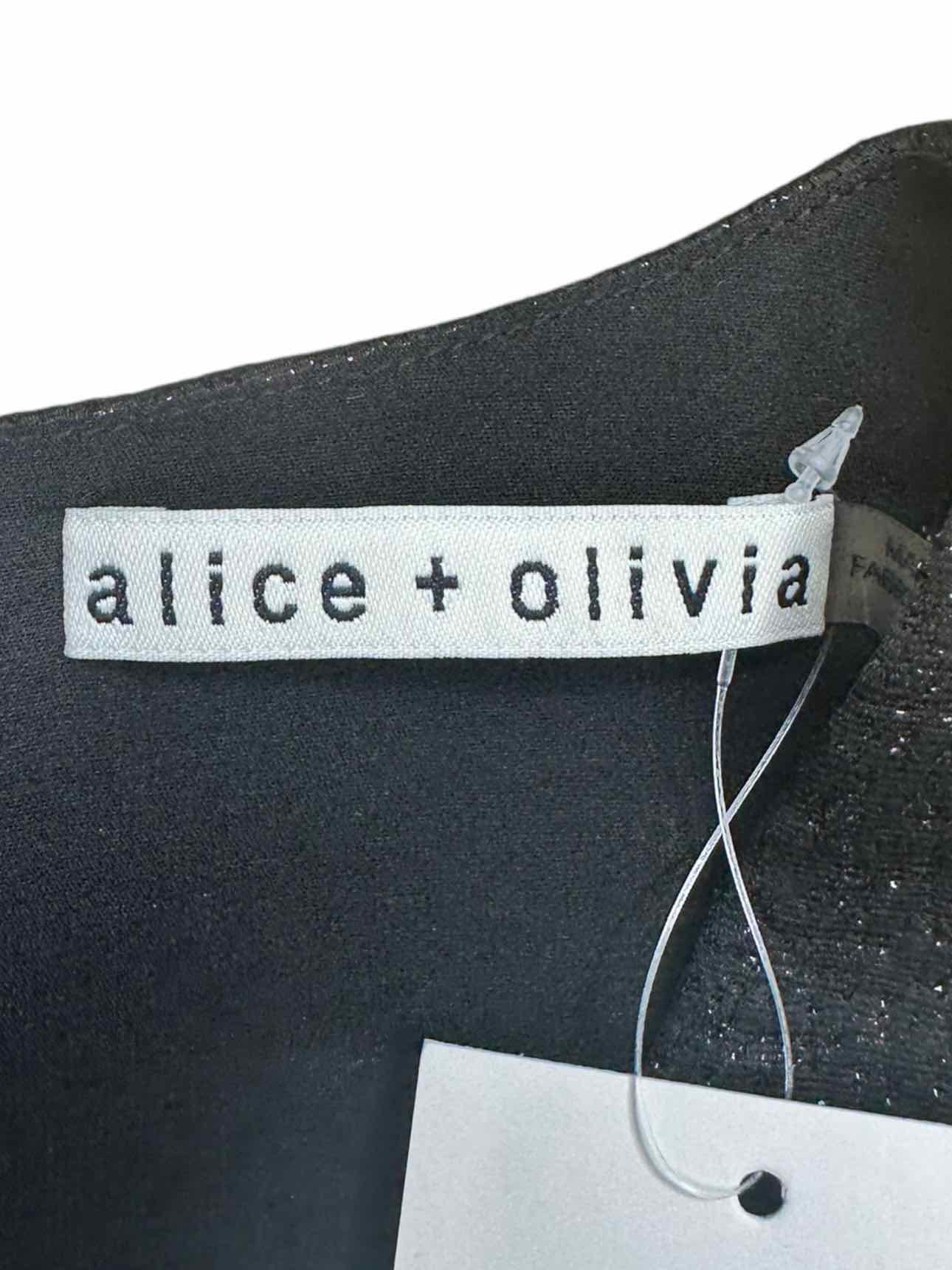 Alice & Olivia Black Cocktail Dress Size 2