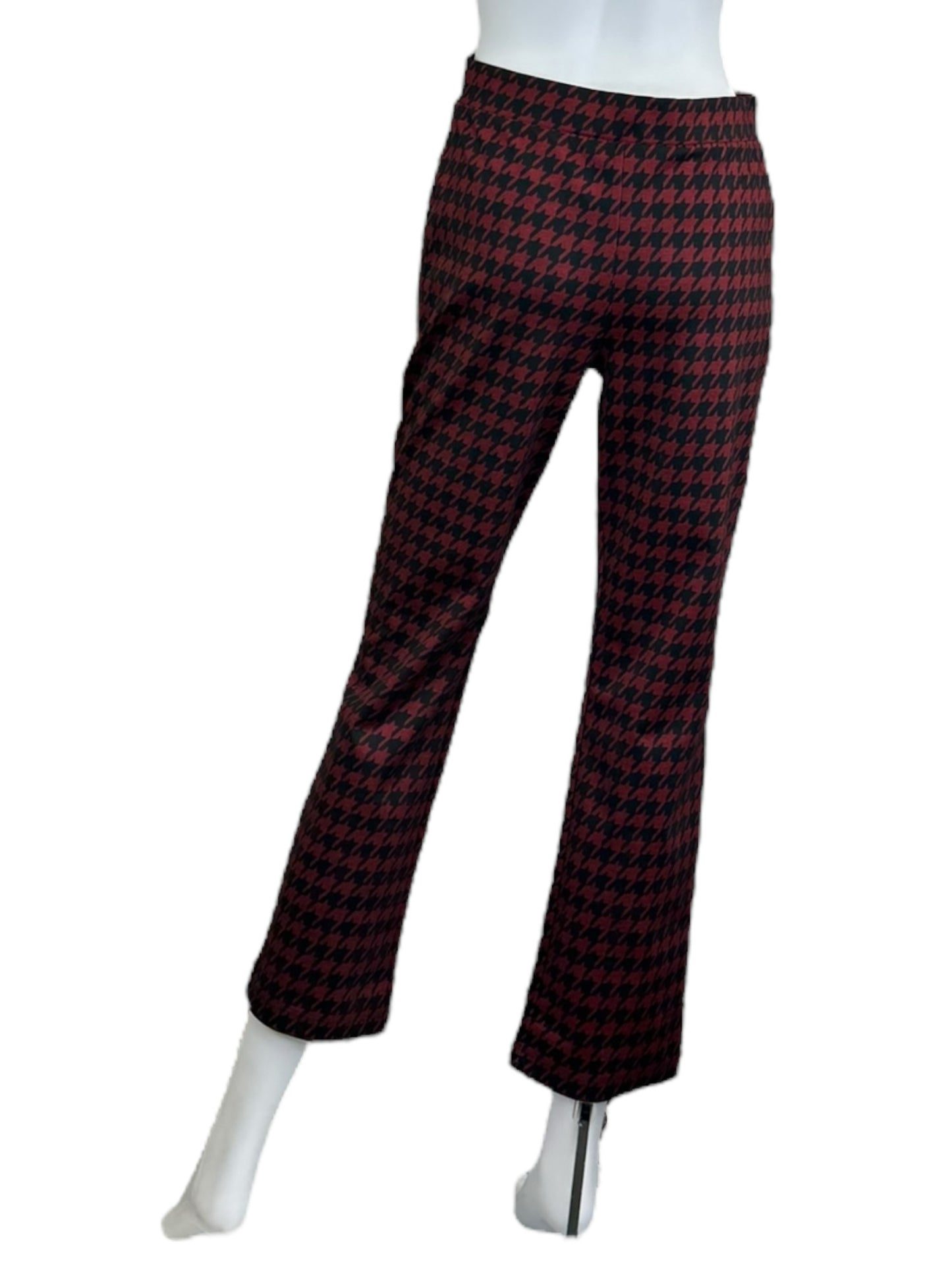 SANCTUARY NWT Red Houndstooth Pants Size M