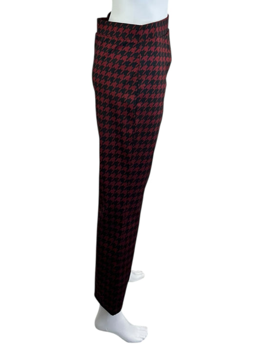 SANCTUARY NWT Red Houndstooth Pants Size M