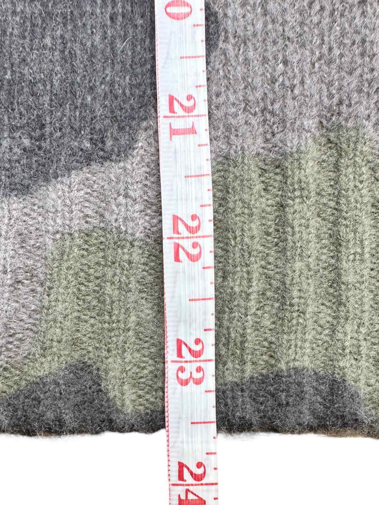360 CASHMERE Green Camouflage Cashmere Sweater Size XS
