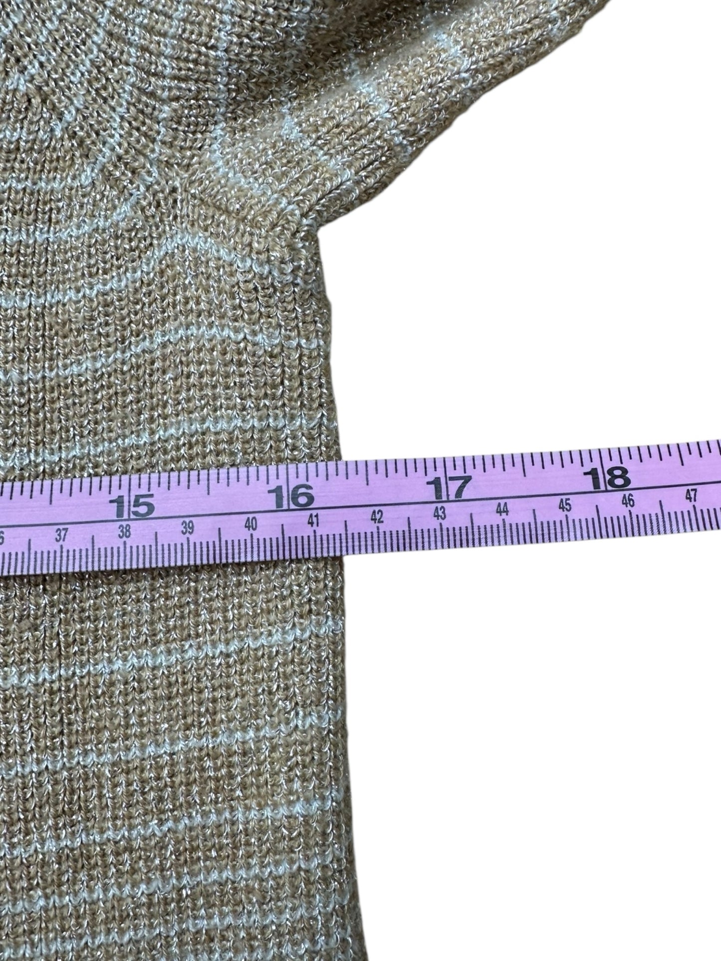 Ann Taylor Striped Ombre Sweater Dress Size S
