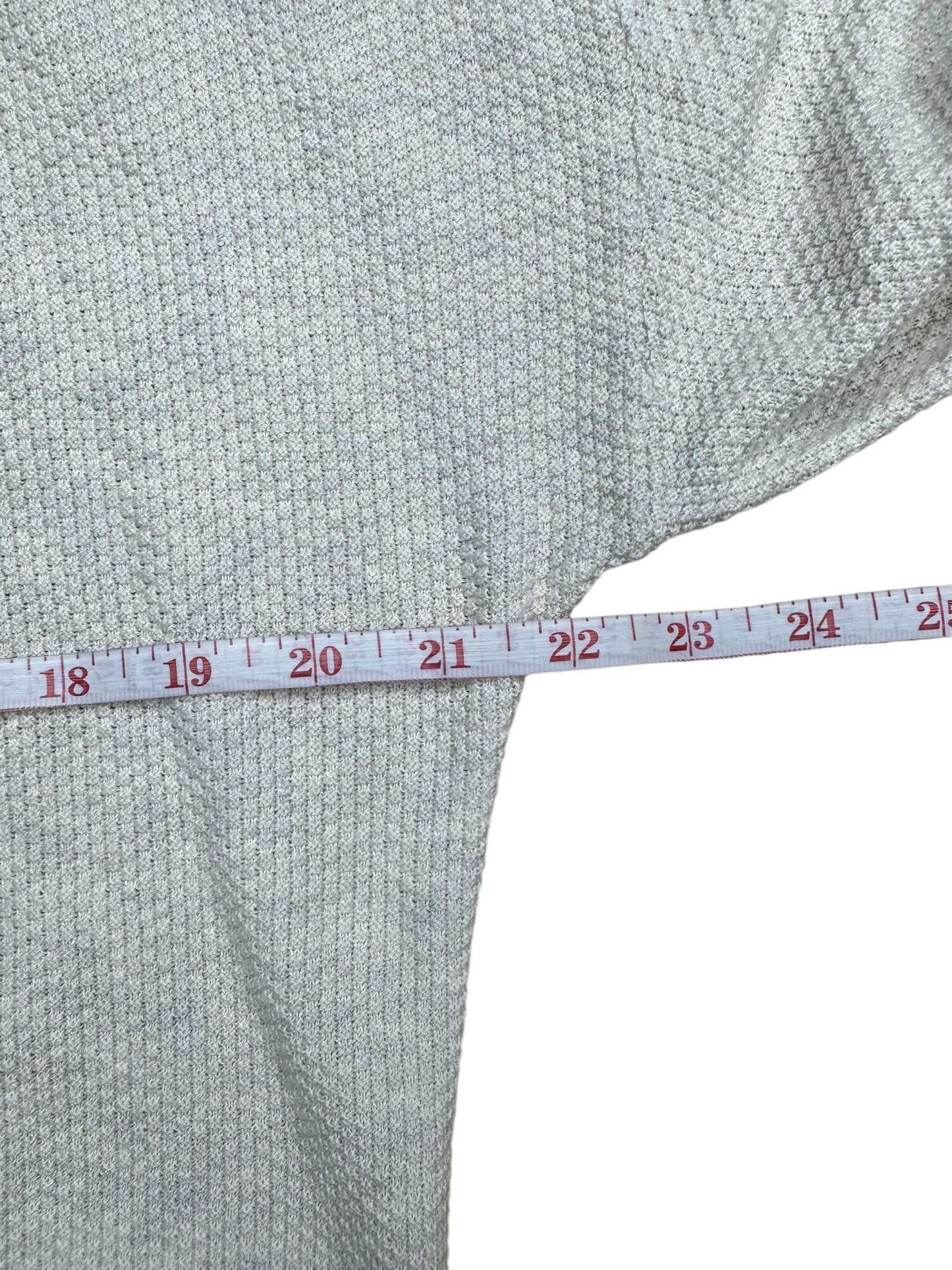 LILLA P Oatmeal Textured Sweater Size L