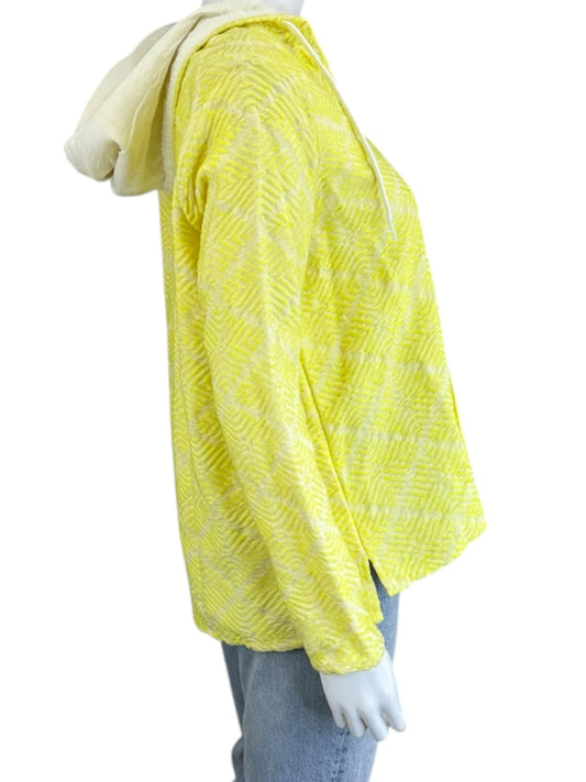 dRA NWT Yellow Arizona Top Hoodie Size S