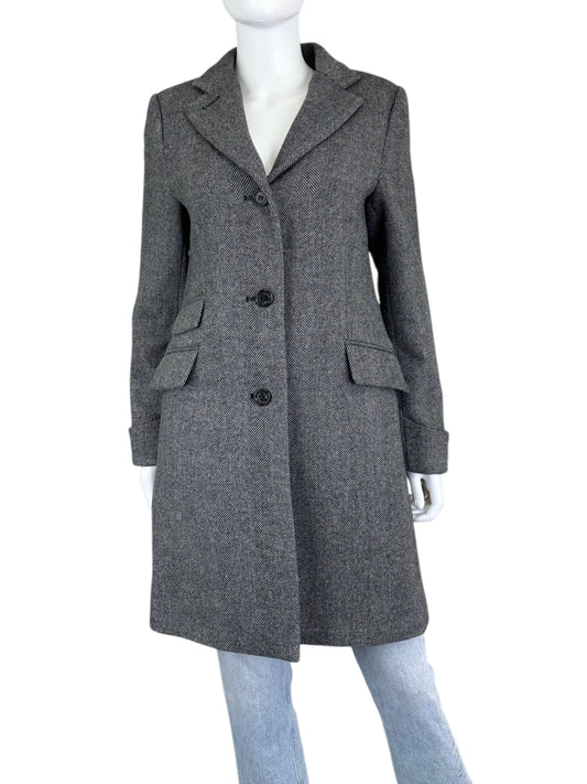 Ralph Lauren Grey Wool Blend Blazer Size M