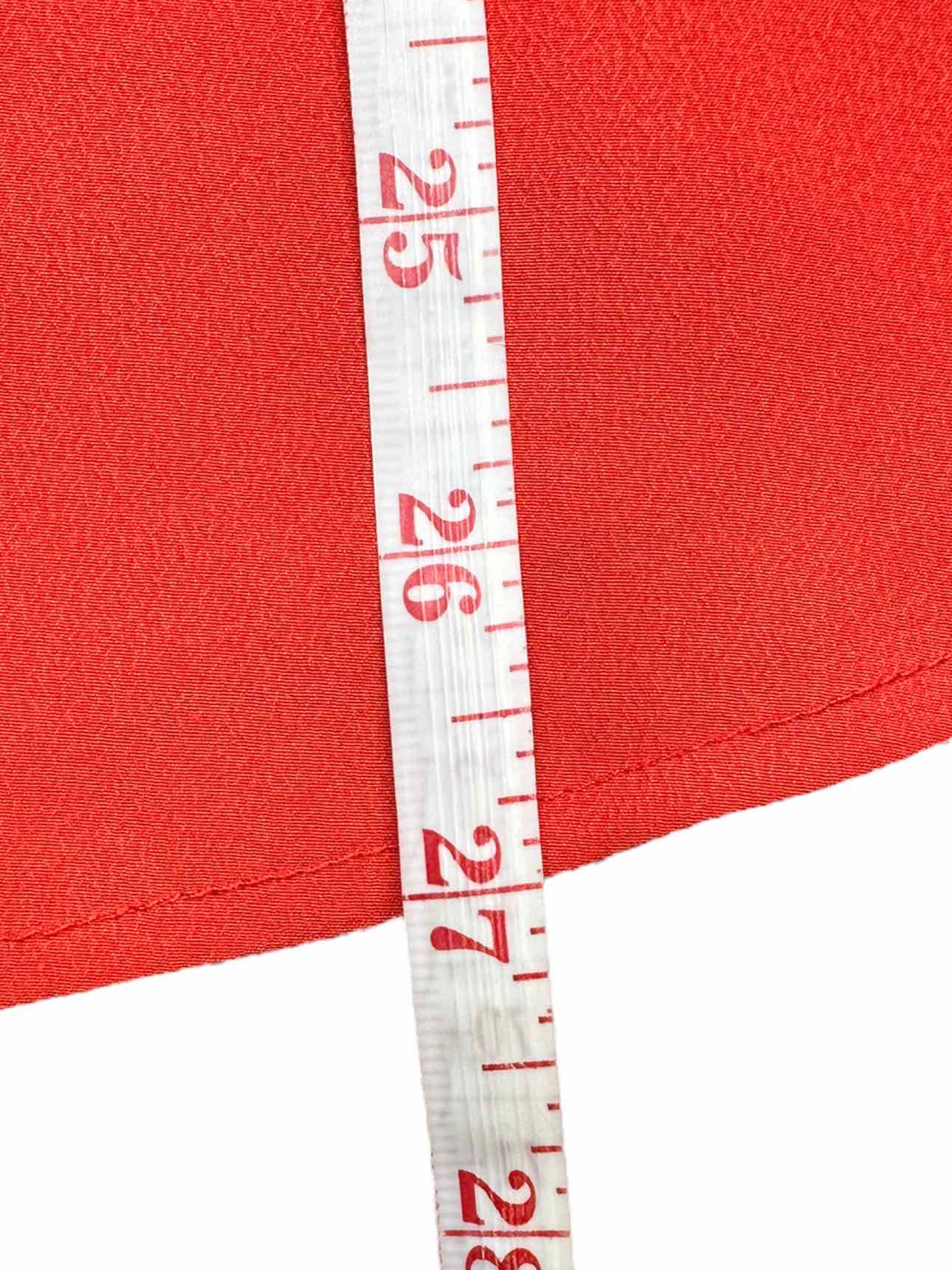 EQUIPMENT Coral Silk Button-down Shirt Size S