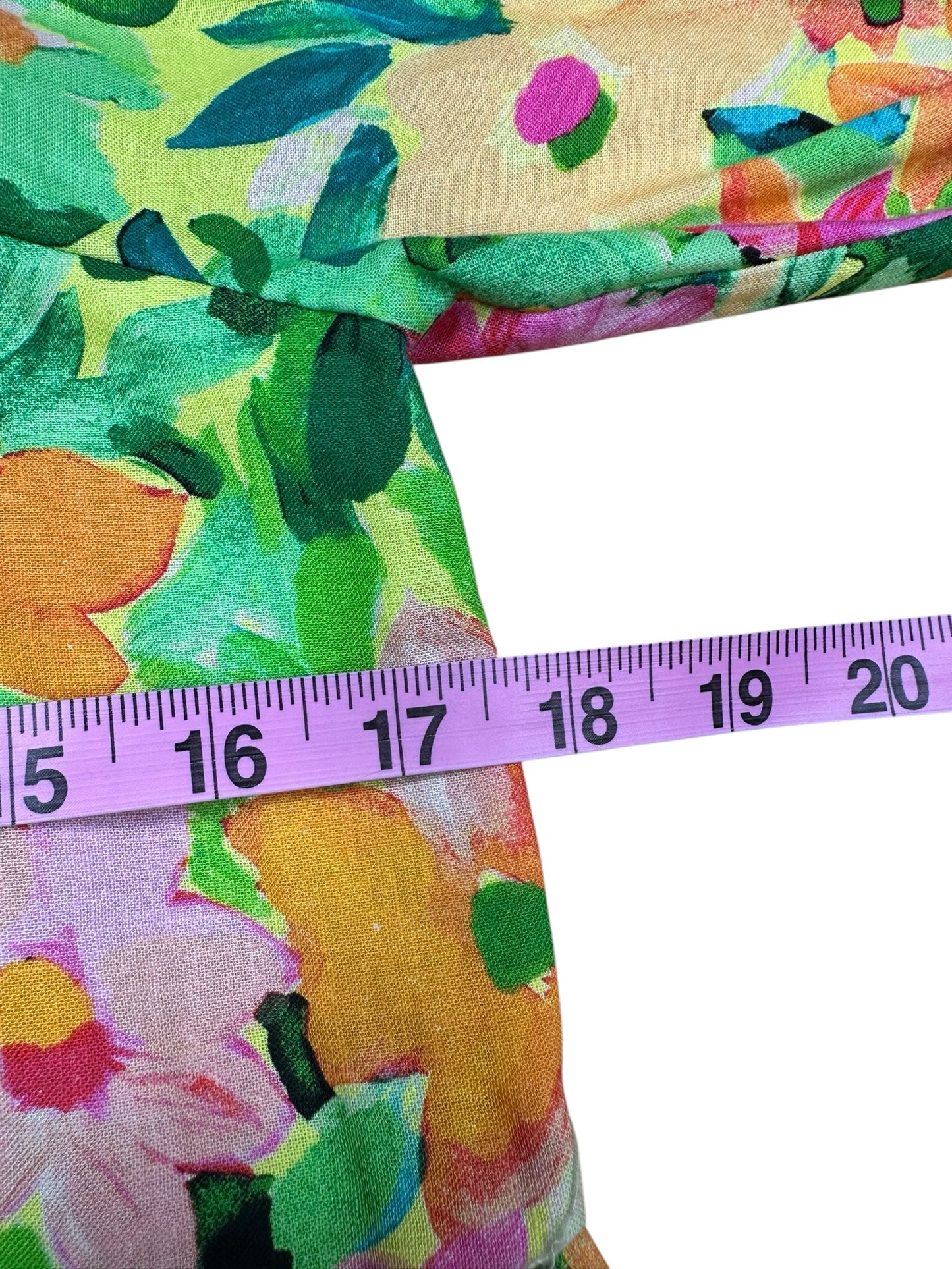 sanctuary NWT Green Floral Linen Sundress Size XS