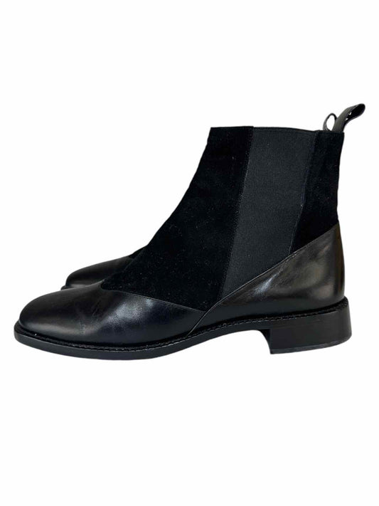 giorgio armani Black Ankle Boots Size 36.5