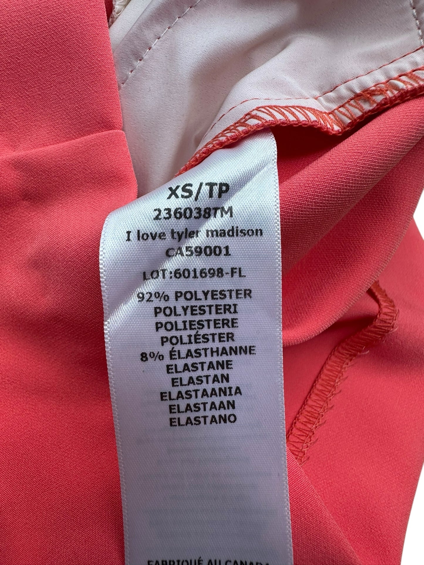 i love tyler madison NWT Coral Shorts Size XS