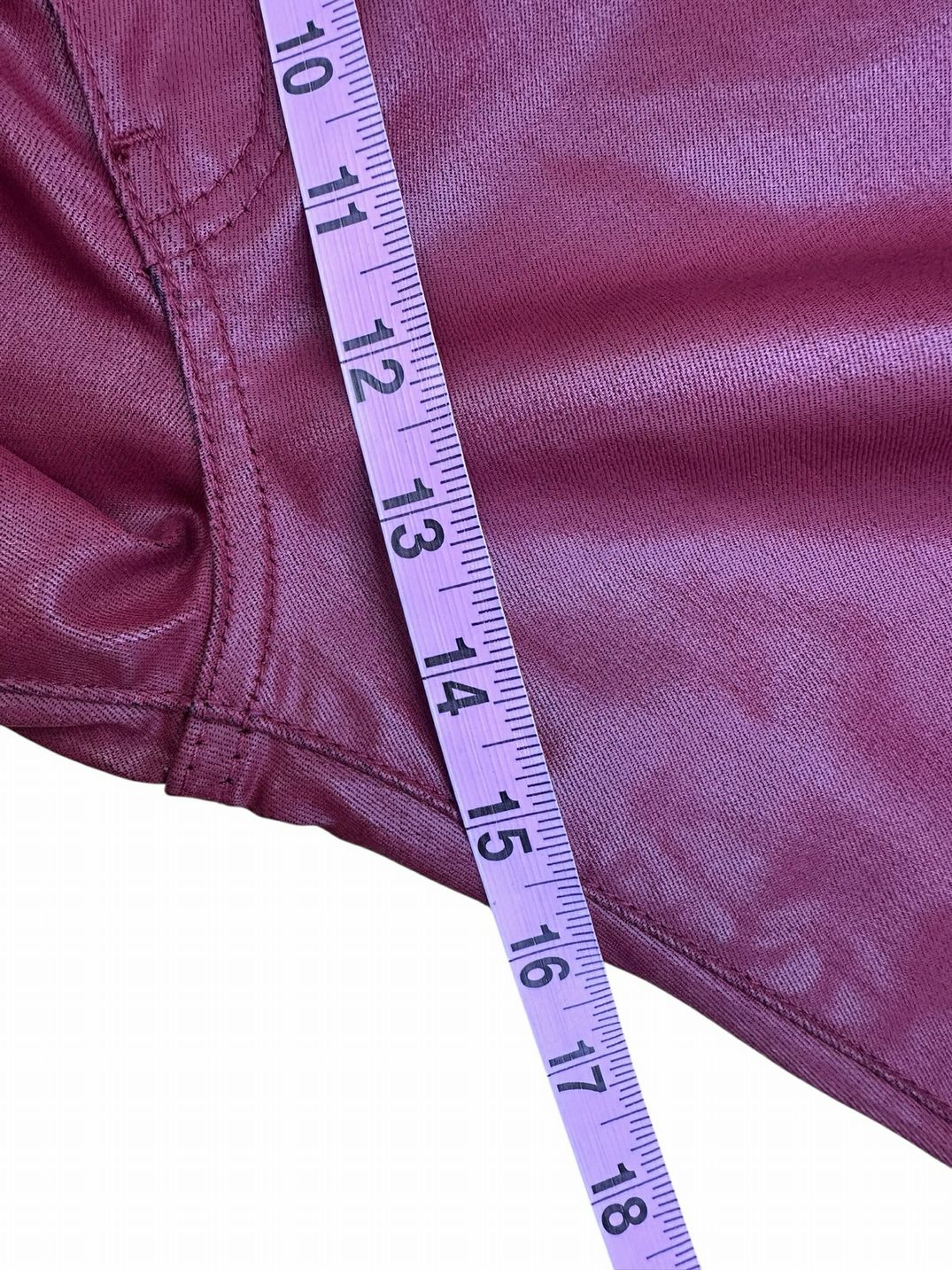 KUT from the Kloth NWT Burgundy Coated Kelsey Crop Boot Jeans Size 6