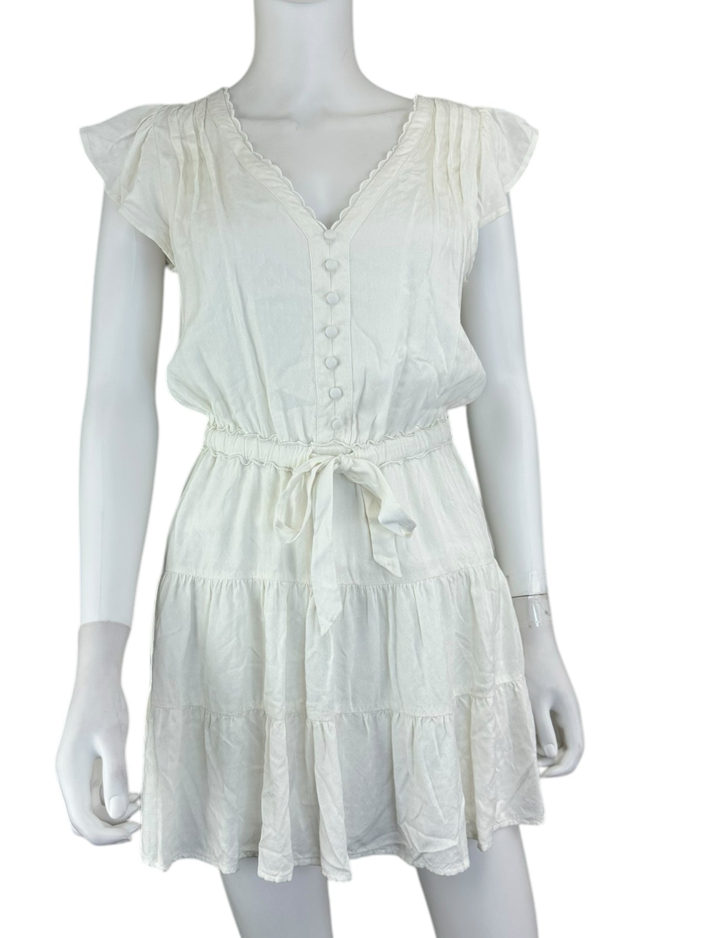 PAIGE White Mini Dress Size XS