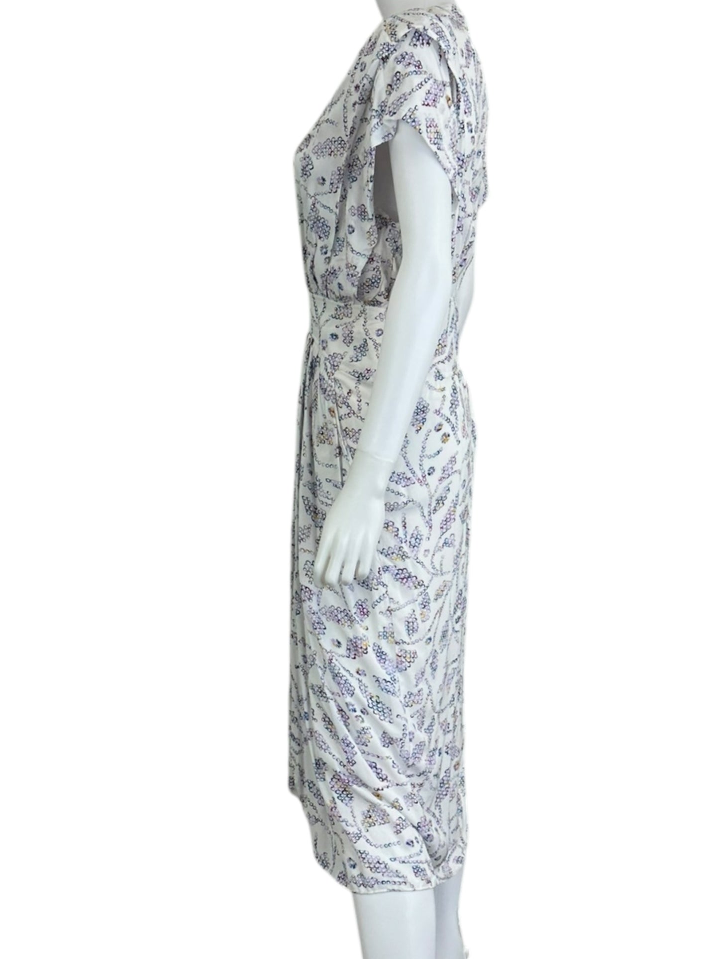 Isabel Etoile Marant White Casual Dress Size M