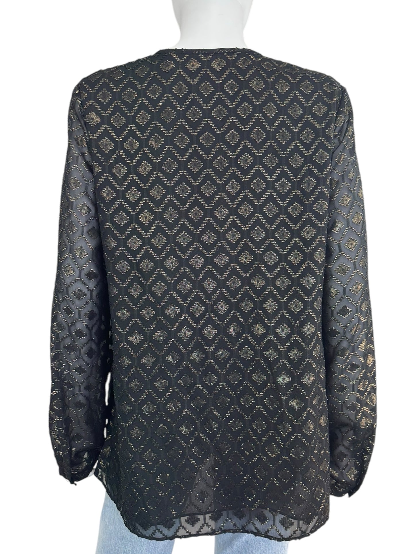 LAFAYETTE 148 NEW YORK Blouse Size M