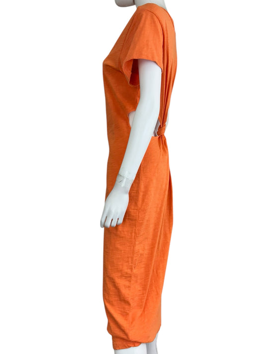 LNA Orange Knit Casual Dress Size M