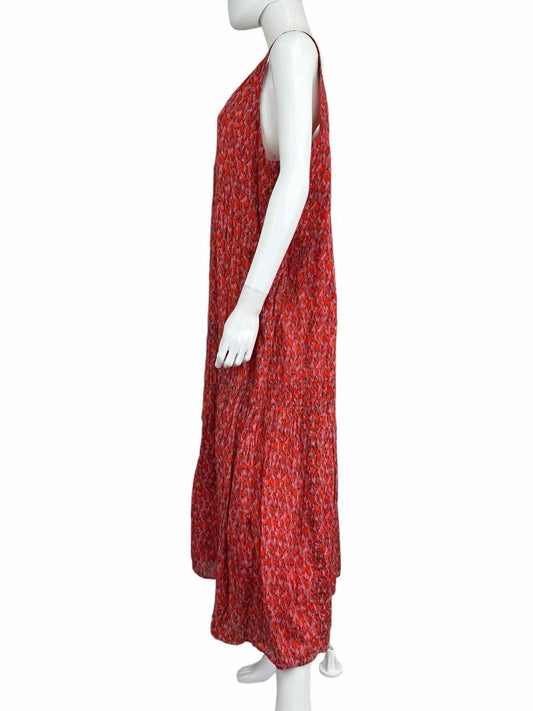 joie Red 100% Cotton Maxi Sundress Size XXL