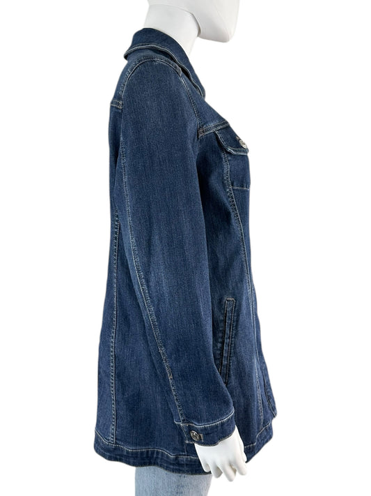 Chico's Size L Jacket - Denim