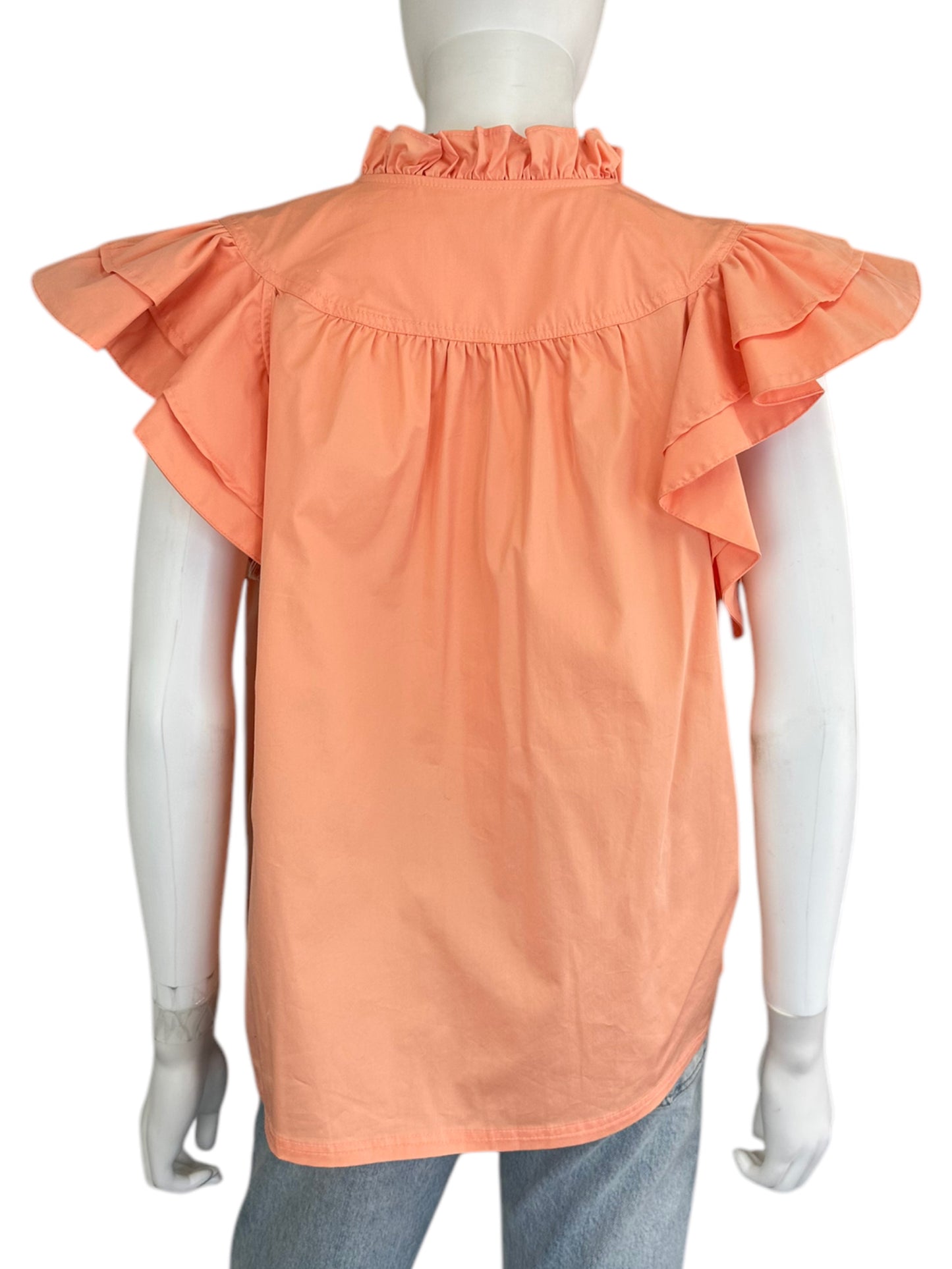 Bishop + Young NWT Coral Blouse Size M