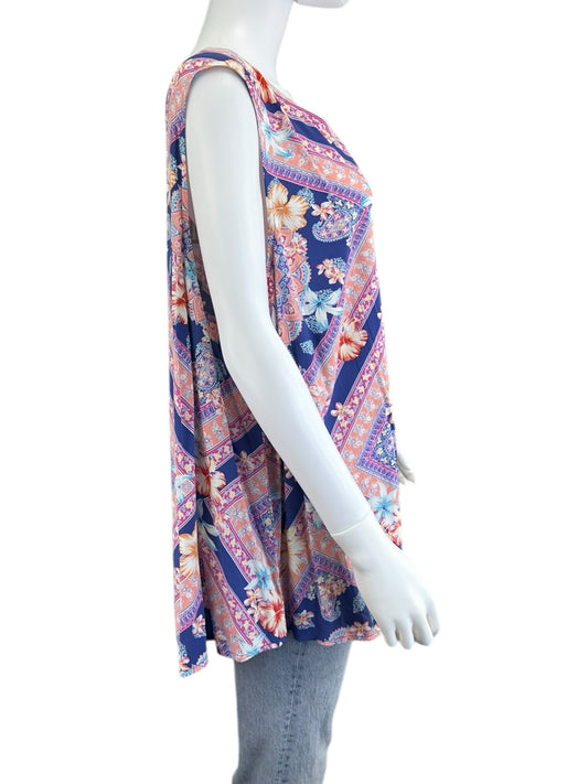 J. Jill NWT Floral Paisley Print Shell Size 3X