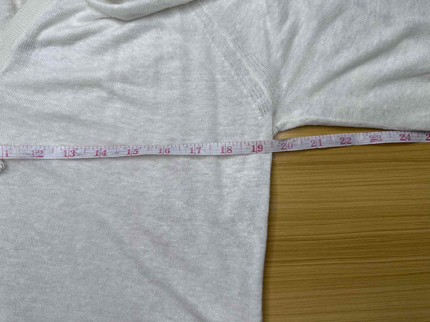 joie Ivory 100% Linen Sweater Size XS