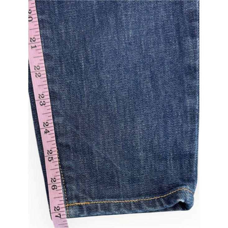 TRAVE NWT Blue Sophie Low Rise Slim Crop Ankle Jeans Size 28
