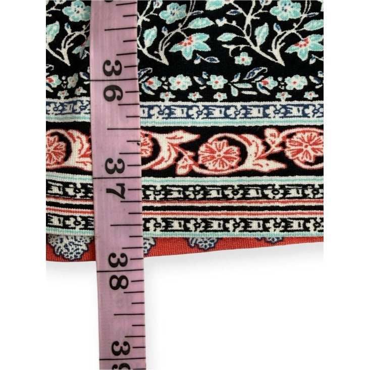 J. Jill Wearever Collection Paisley Print Shift Dress Size S