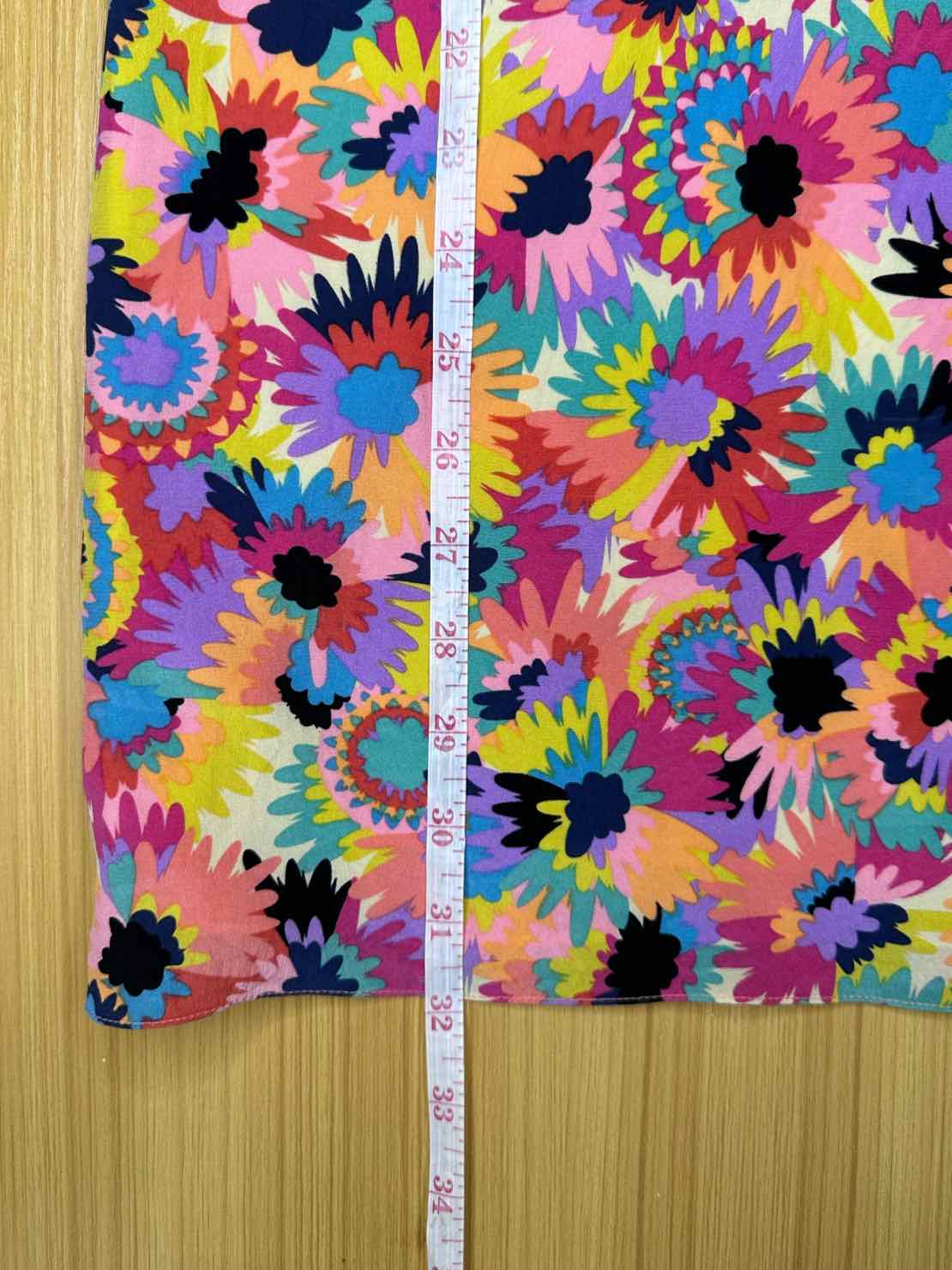 tibi Multi-colored 100% Silk Print Dress Size 2