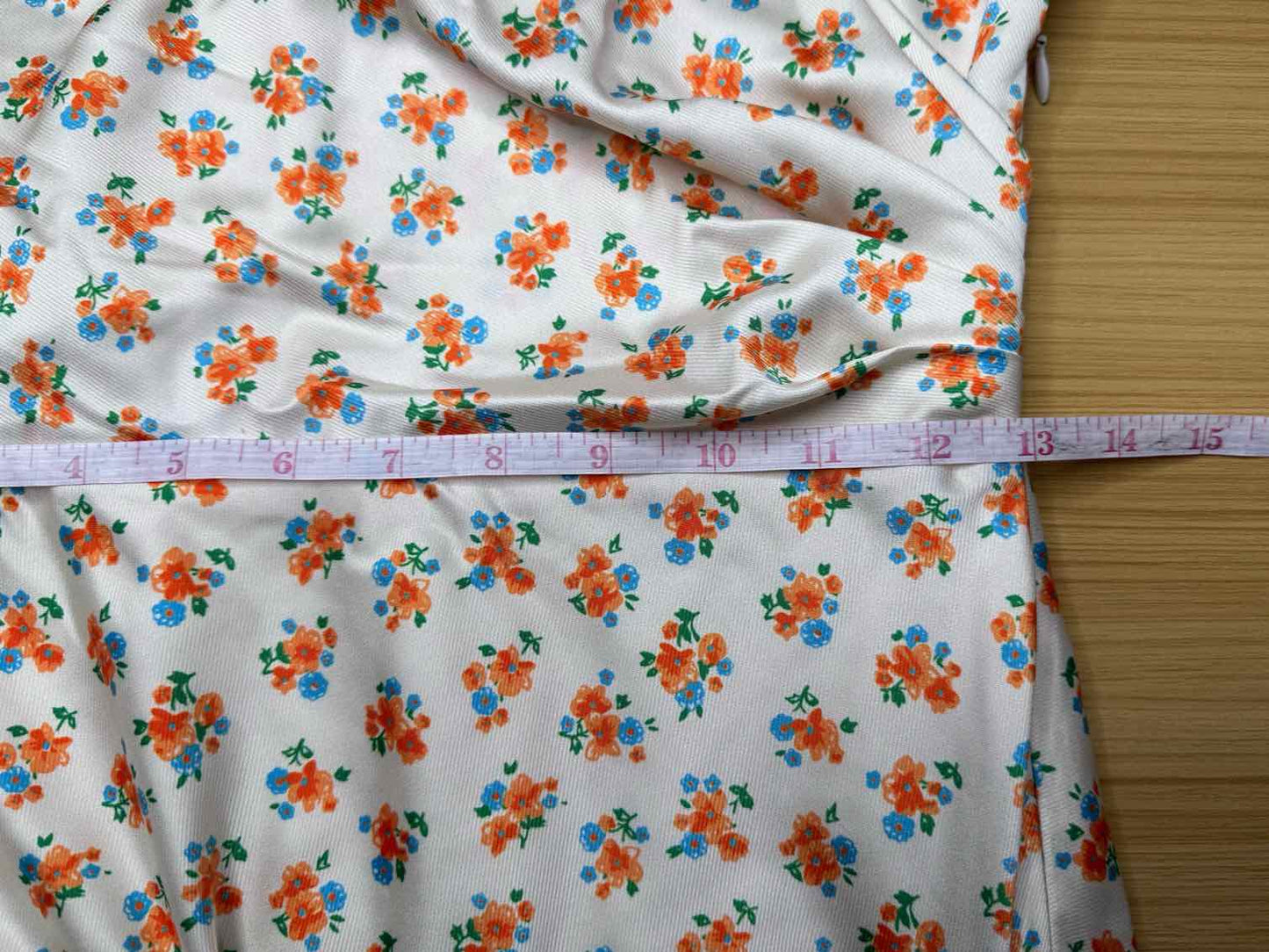 C/MEO Collective NWT Ecru Ditsy Print MOLTEN Dress Size XS