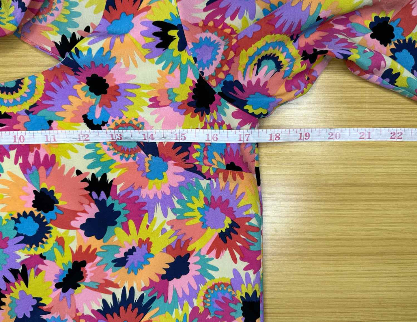 tibi Multi-colored 100% Silk Print Dress Size 2