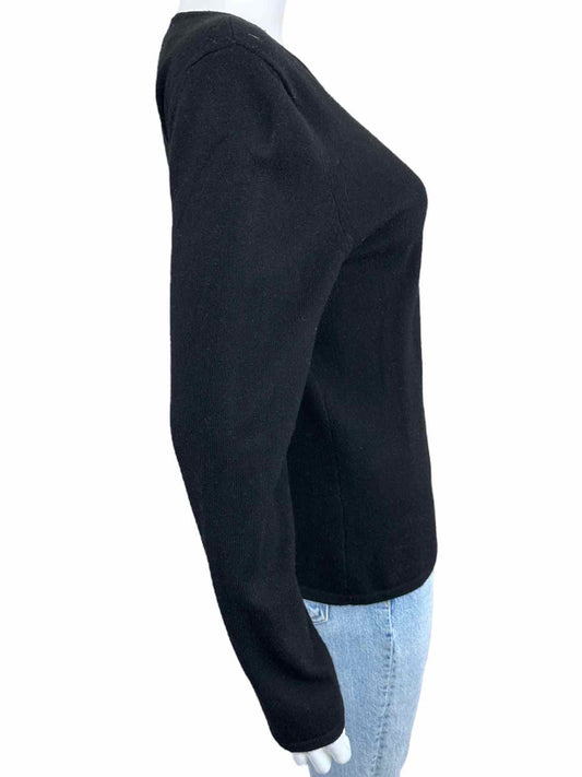 Daniel Bishop Black 100% Cashmere Poodle Sweater Size L