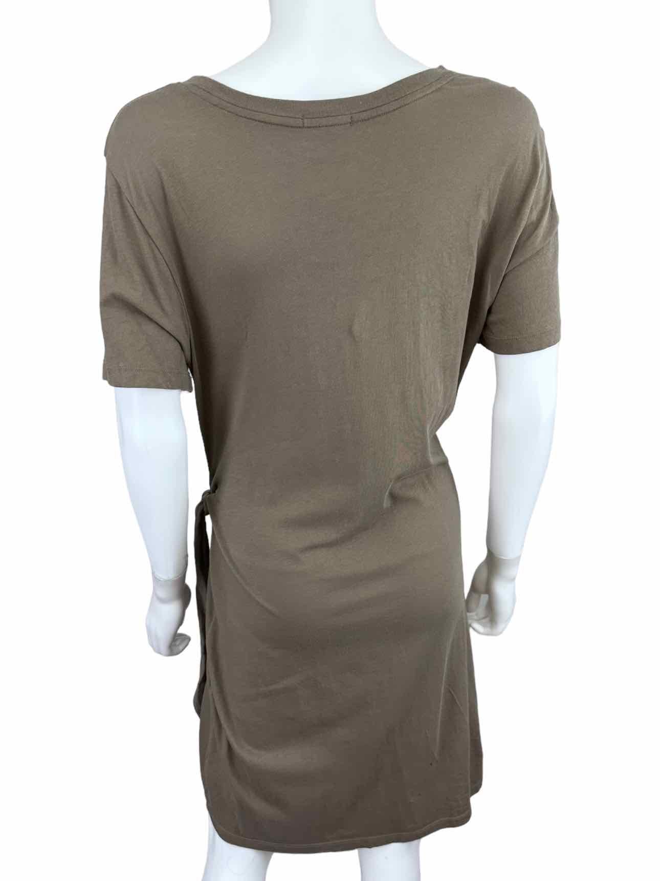 Rails Brown Basic Stretch Knit Dress Size L