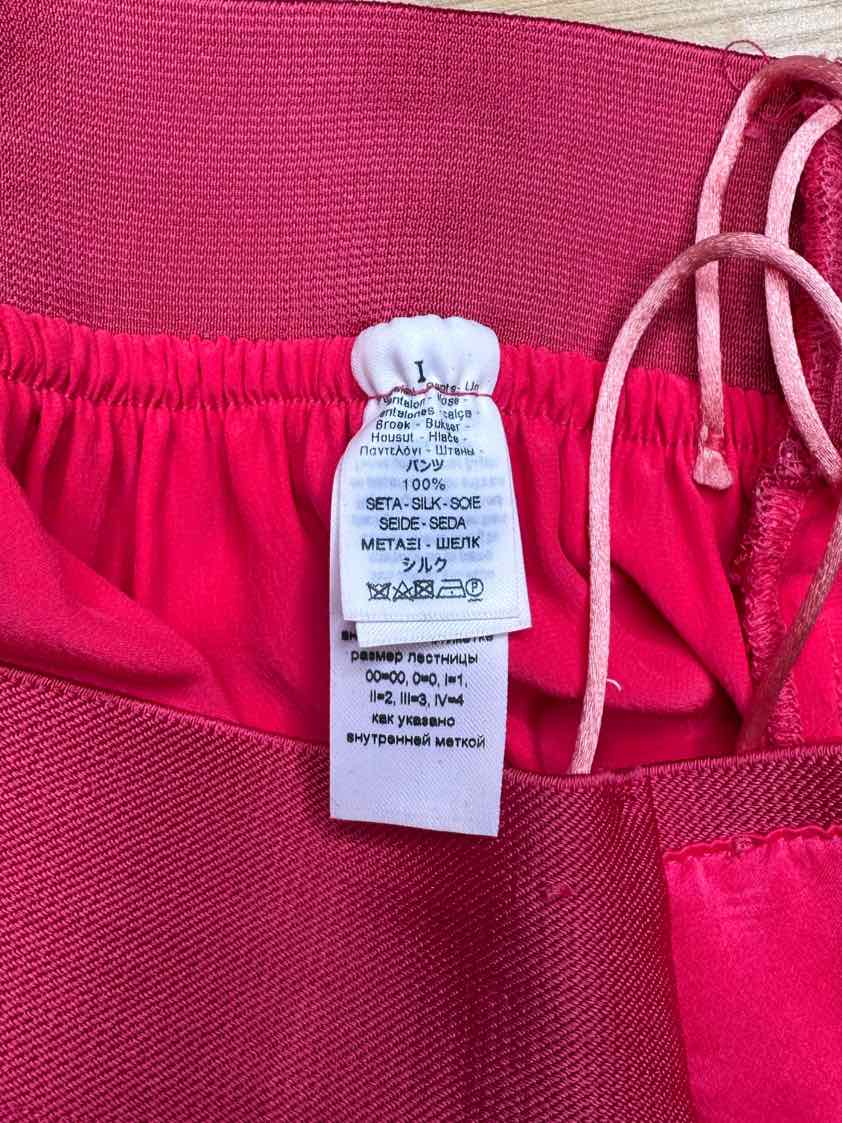 forte_forte NWT Pink 100% Silk Pants Size M