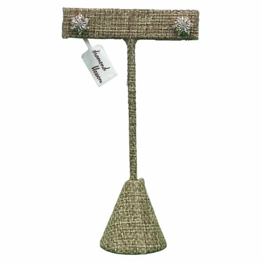 Diamond Stud 14 Karat Rose Gold Earrings