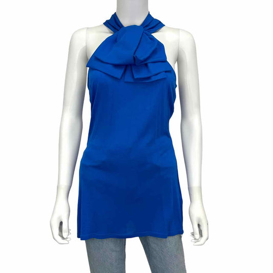 Ted Baker Royal Blue Sleeveless Blouse Size 4