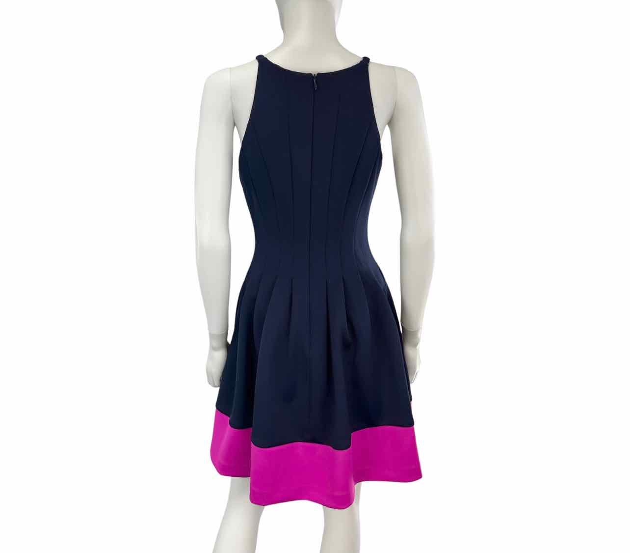Vince Camuto NWOT Navy Fit & Flare Halter Dress Size 4