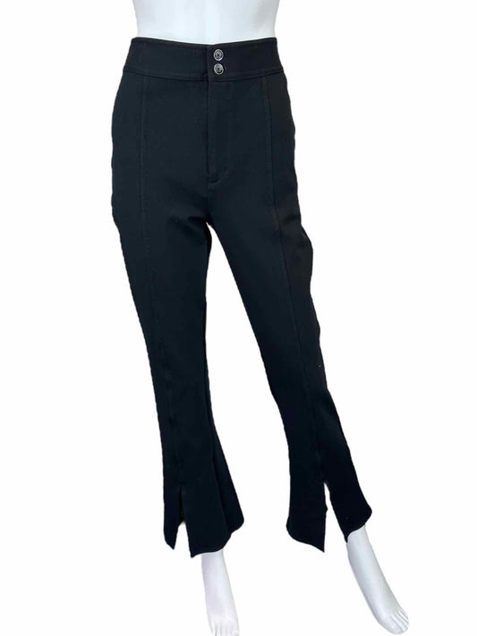 maeve Black Split Cuff Pants Size 8