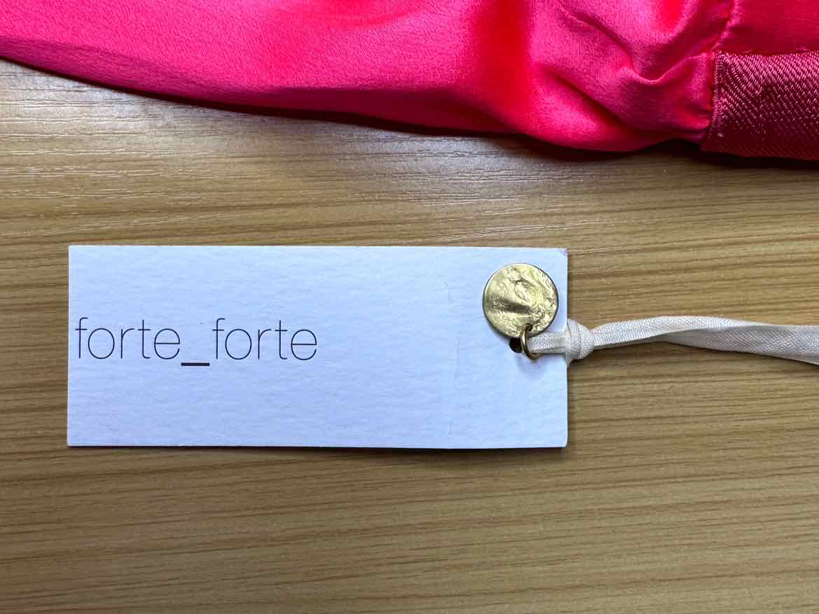 forte_forte NWT Pink 100% Silk Pants Size M