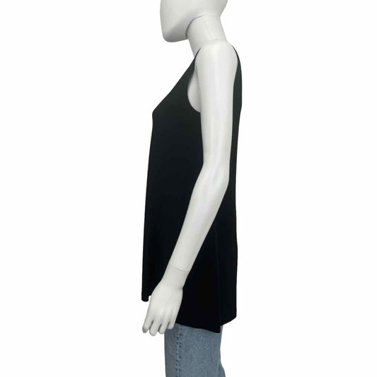 Lafayette 148 New York Black Sleeveless Tunic Size S