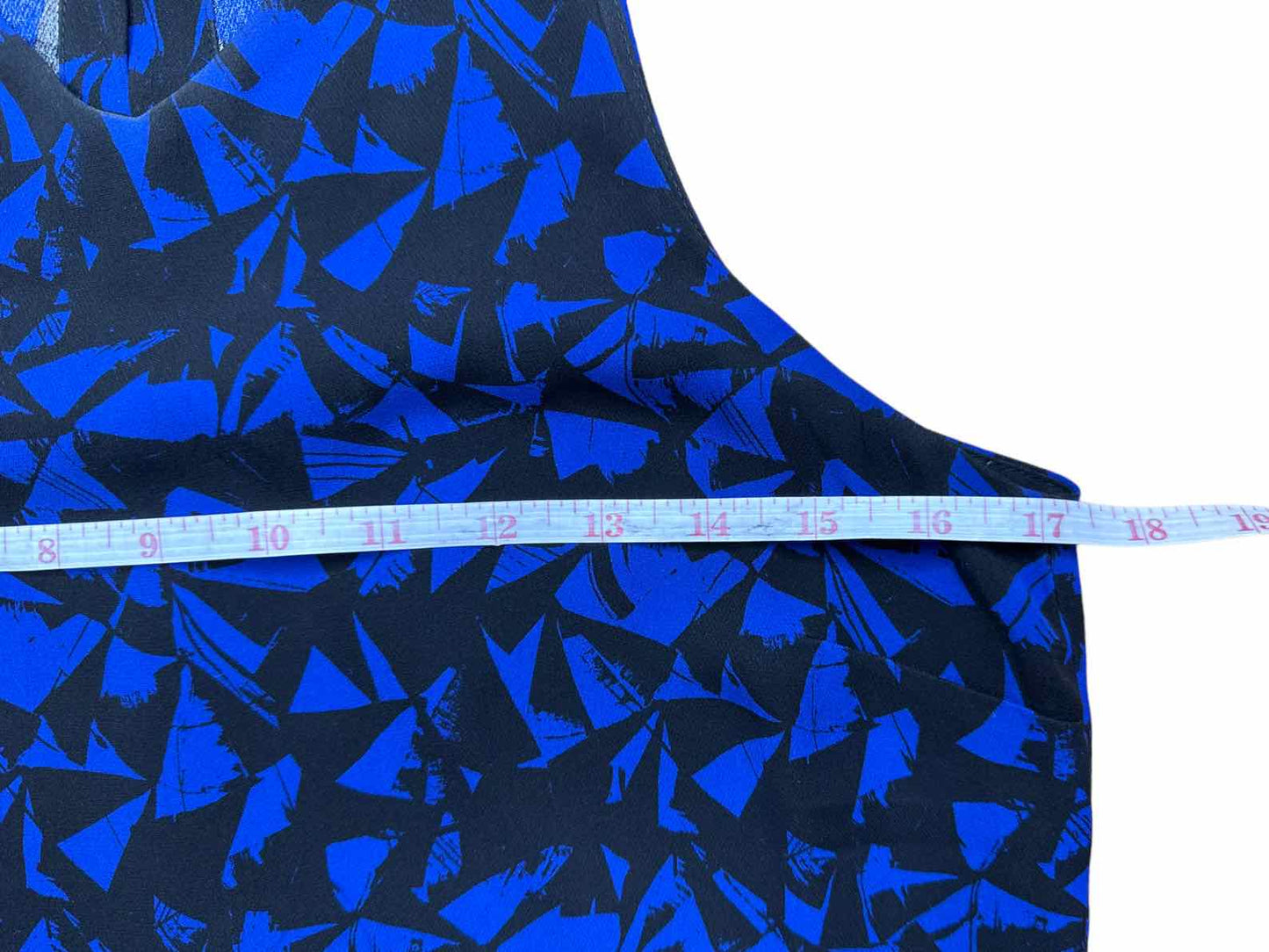 A.L.C Blue Geo Print Dress Size 2