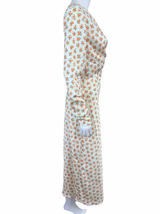 C/MEO Collective NWT Ecru Ditsy Print MOLTEN Dress Size XS