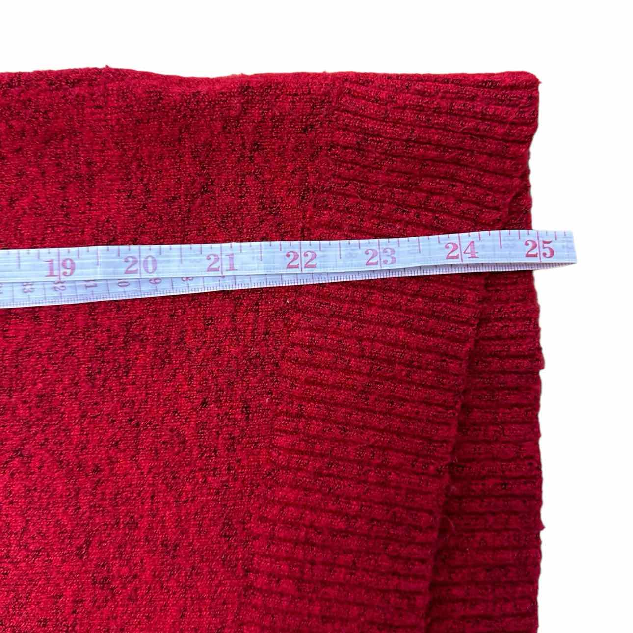 Talbots Red Mock Neck Sweater Size MP