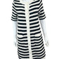 SANCTUARY NWT Black Striped Sweater Dress Size M