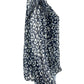 BCBGMAXAZRIA NWT Blue Leopard Print Blouse Size XXS