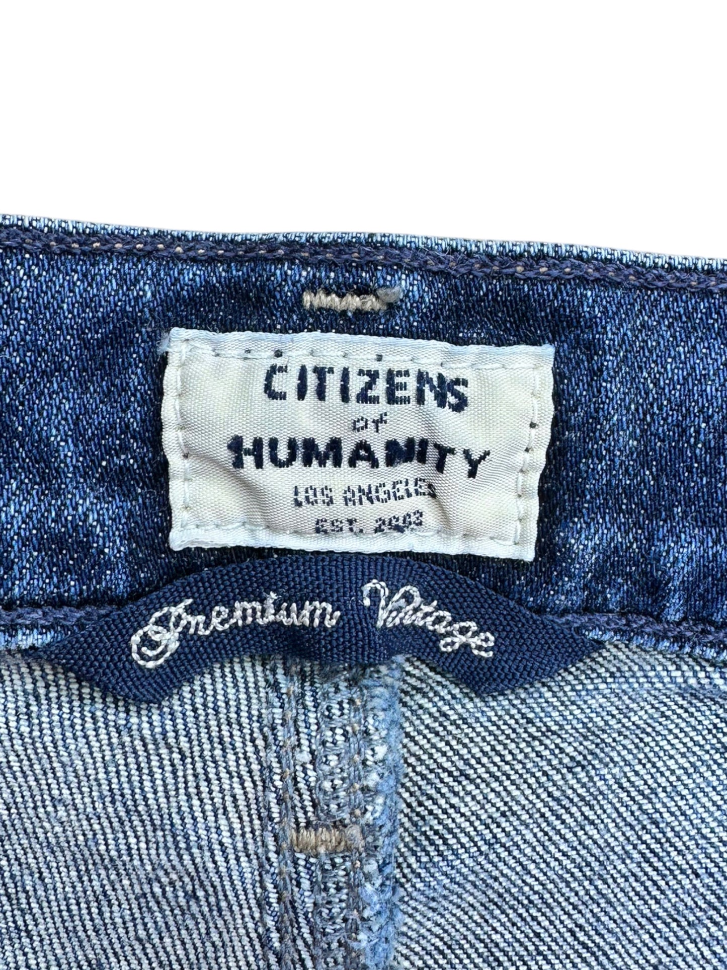 CITIZENS of HUMANITY High Waist Kick Flare Jeans Size 27