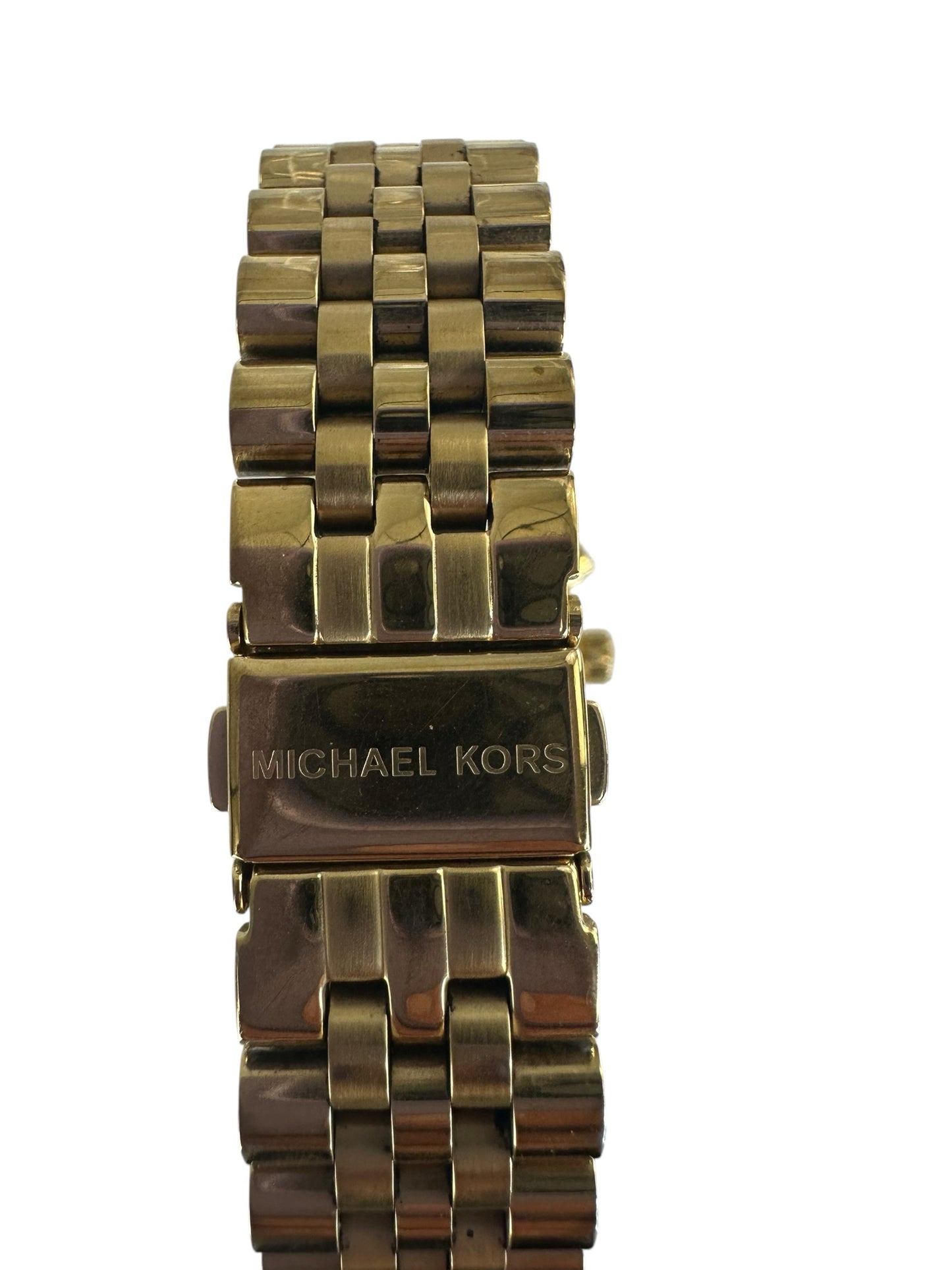 MICHAEL KORS Gold Chronograph Lexington Watch